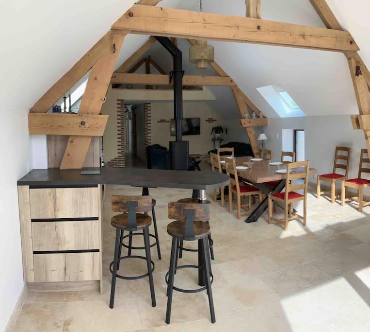 Gite Le Long Bois Campagne Charme 6 Pers Necy Exterior photo
